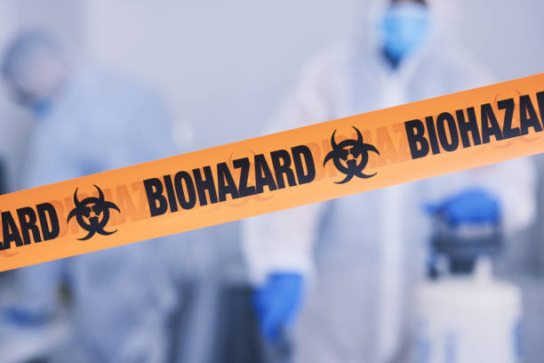Professional Infectious Disease Decontamination technician working in Naples, ME